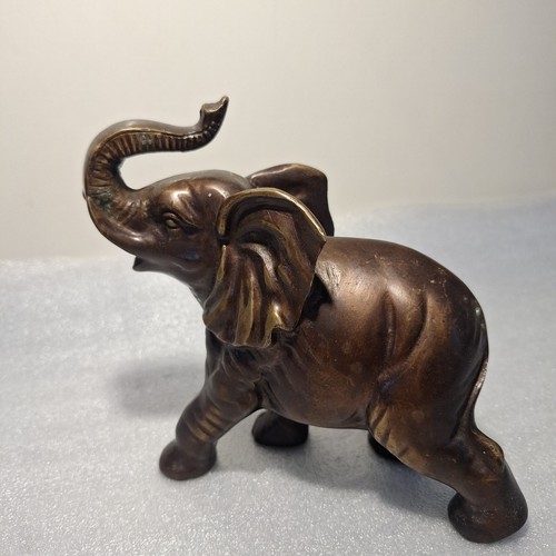 Bronzeskulptur elefant figur - bronzeskulptur,