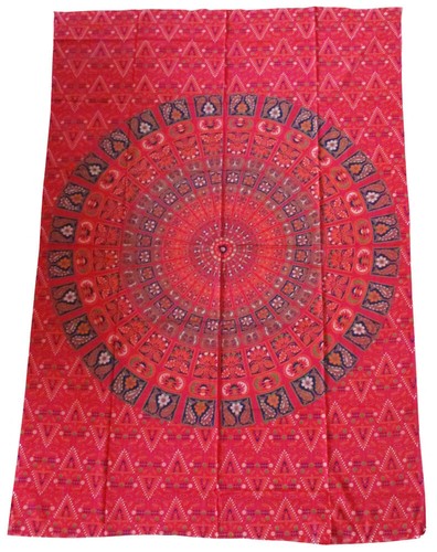Mandala ethno wandbehang decke - mandala,