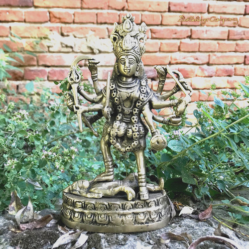 Kali statue messing - ma,