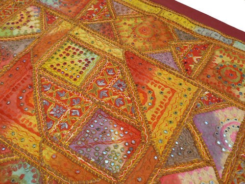 Wandbehang wand teppich - wandbehang, indien