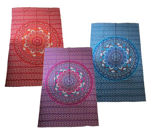 Mandala ethno wandbehang decke - mandala,