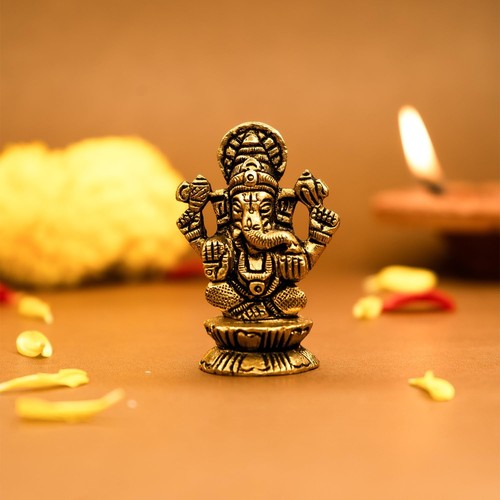 Messing ganesha idol - ganesha, 5,5