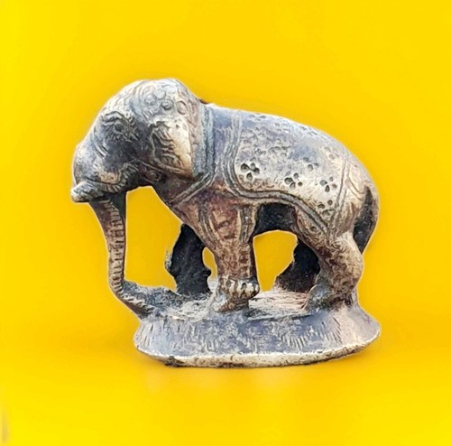 Messing elefant figur miniatur - messing,