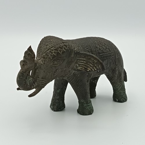 Vintage bronze elefant figur - bronze,