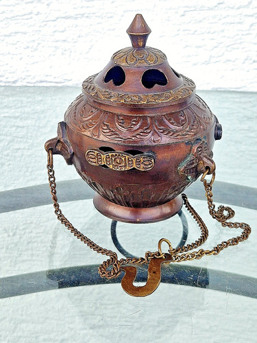 Messing weihrauchschwenker mit - messing,
