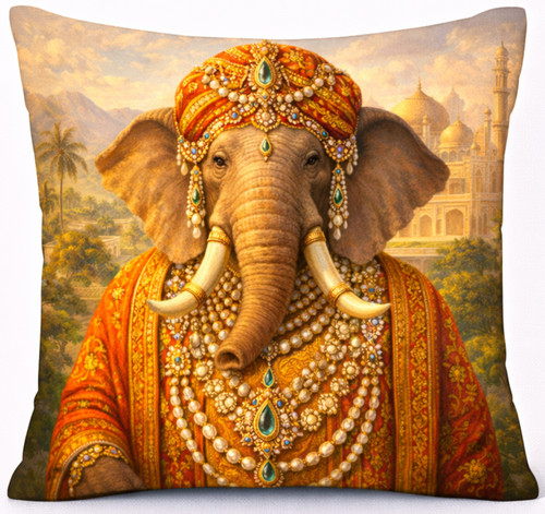 Elefant kissen indien vintage - elefant,