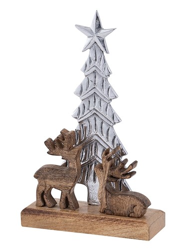 Dekofigur weihnachtsbaum mit - dekofigur,
