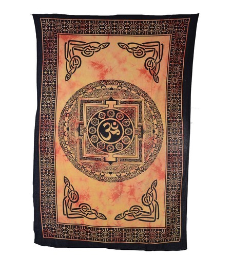 Wandbehang dekotuch indien - wandbehang, om