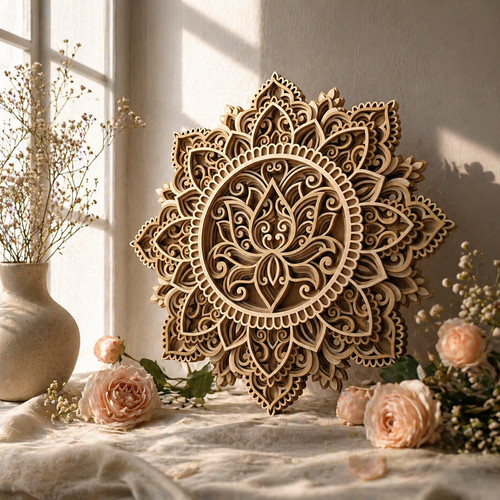 Amerikanisch mandala wanddeko - amerikanisch-mandala,