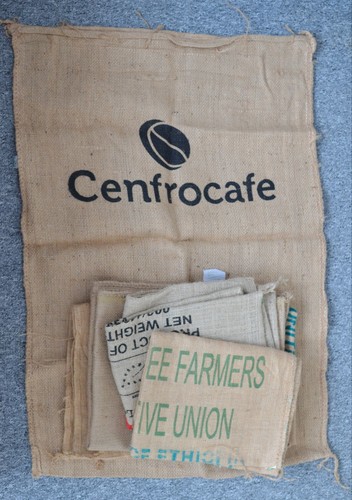 Original kaffeesäcke jute - 5x,
